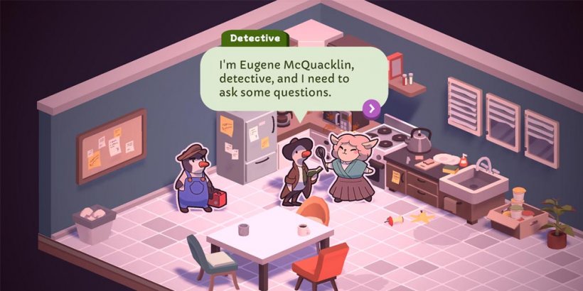 Duck Detective: The Secret Salami launches to offer adorable 2D mystery cosiness on iOS and Android