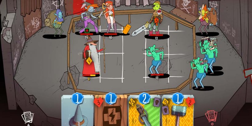 Meteorfall: Rustbowl Rumble is a card battler all about the world's wackiest heroes, out now