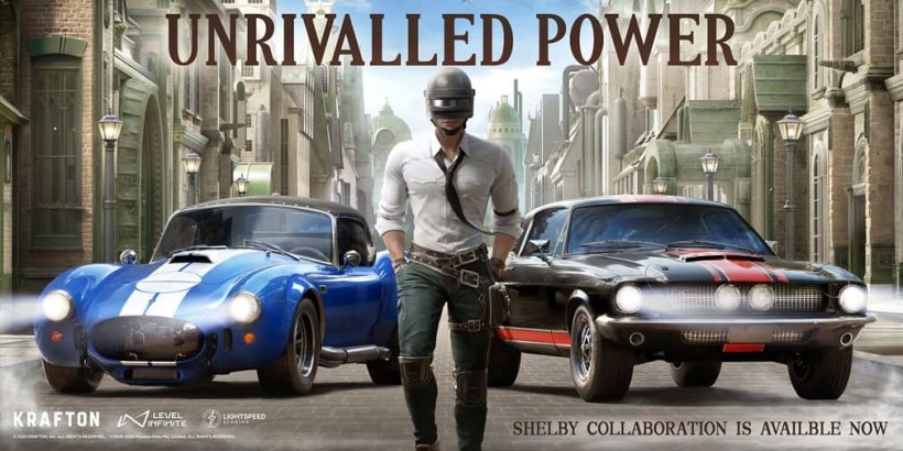 PUBG Mobile's latest car collaboration brings Shelby American to the battleground