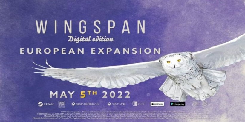 Wingspan's new European Expansion DLC is out now
