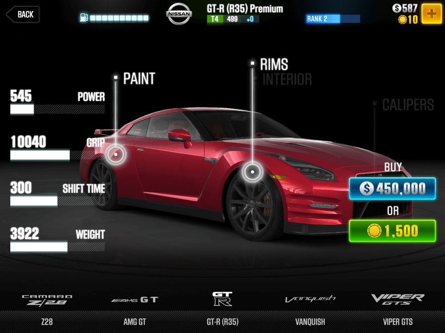 GTR premium car